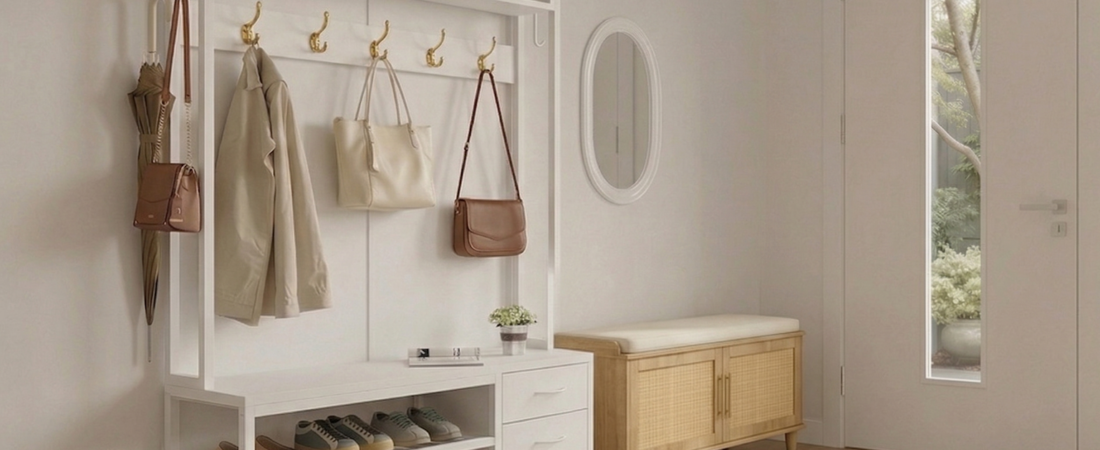 Clever Small Entryway Storage Ideas