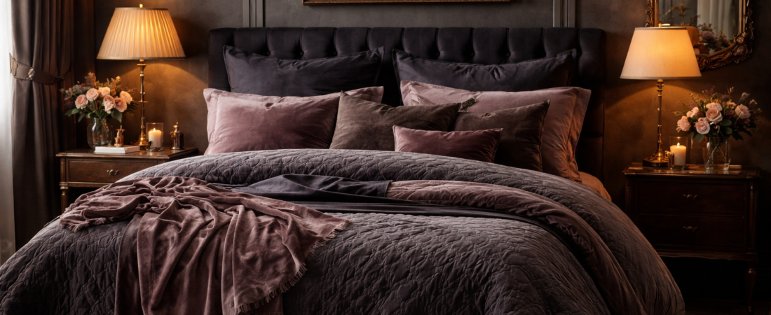 Best Bedding for a Dark Romantic Bedroom