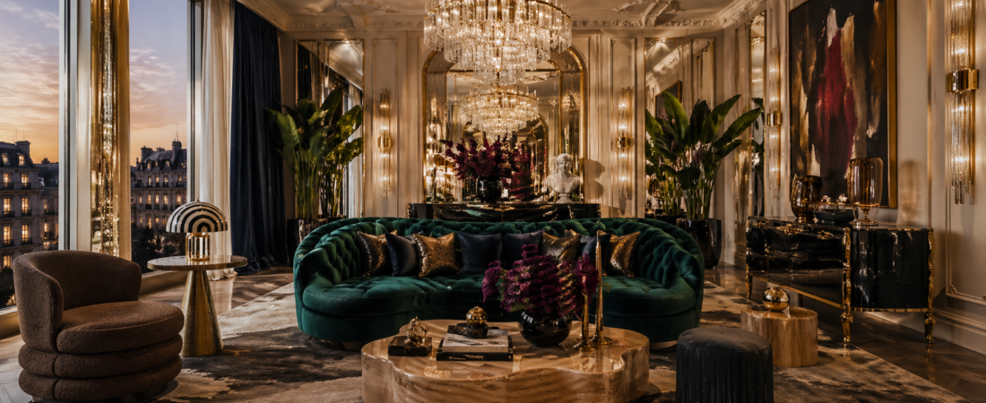 Luxury Glamoratti Living Room: Embracing Decadent Maximalism