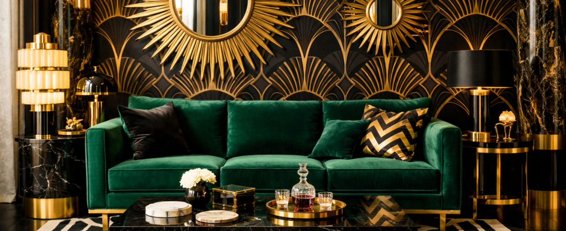 Neo Deco: Modern Art Deco Ideas for Your Living Room