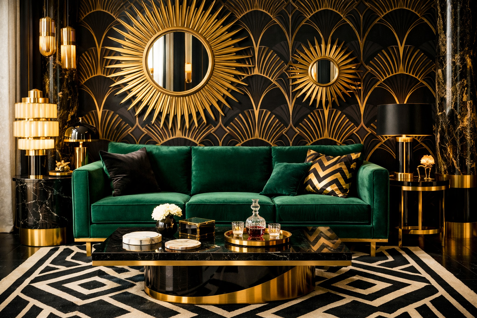 Spectacular Neo Deco Living Room