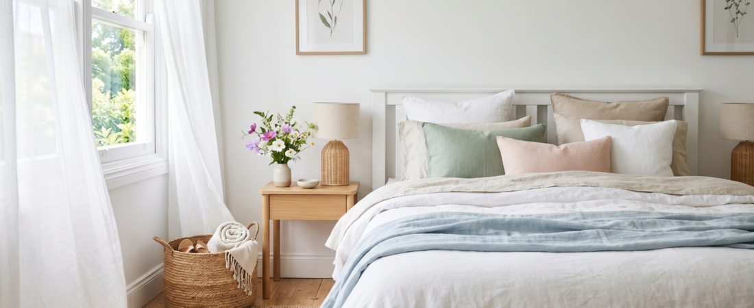 Summer Bedroom Decor Ideas for a Light Fresh Seasonal Refresh