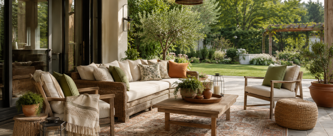 Outdoor Living Room Ideas for a Stylish Summer Patio