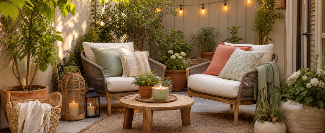 Small Patio Decor Ideas for a Cozy Summer Outdoor Space