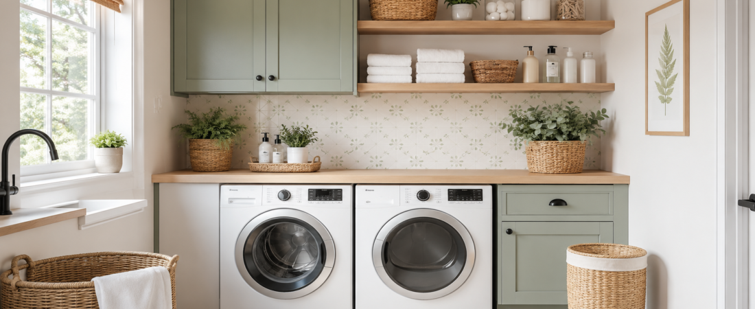 Small Laundry Room Ideas That Look Stylish and Stay Organized