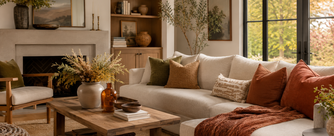 Summer-to-Fall Decorating Ideas for a Warm, Cozy Home